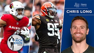 Chris Long on Cowboys' Cardinals Loss; What Makes Myles Garrett Special | The Rich Eisen Show