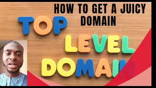 HOW TO GET A JUICY DOMAIN FROM EXPIRED DOMAIN
