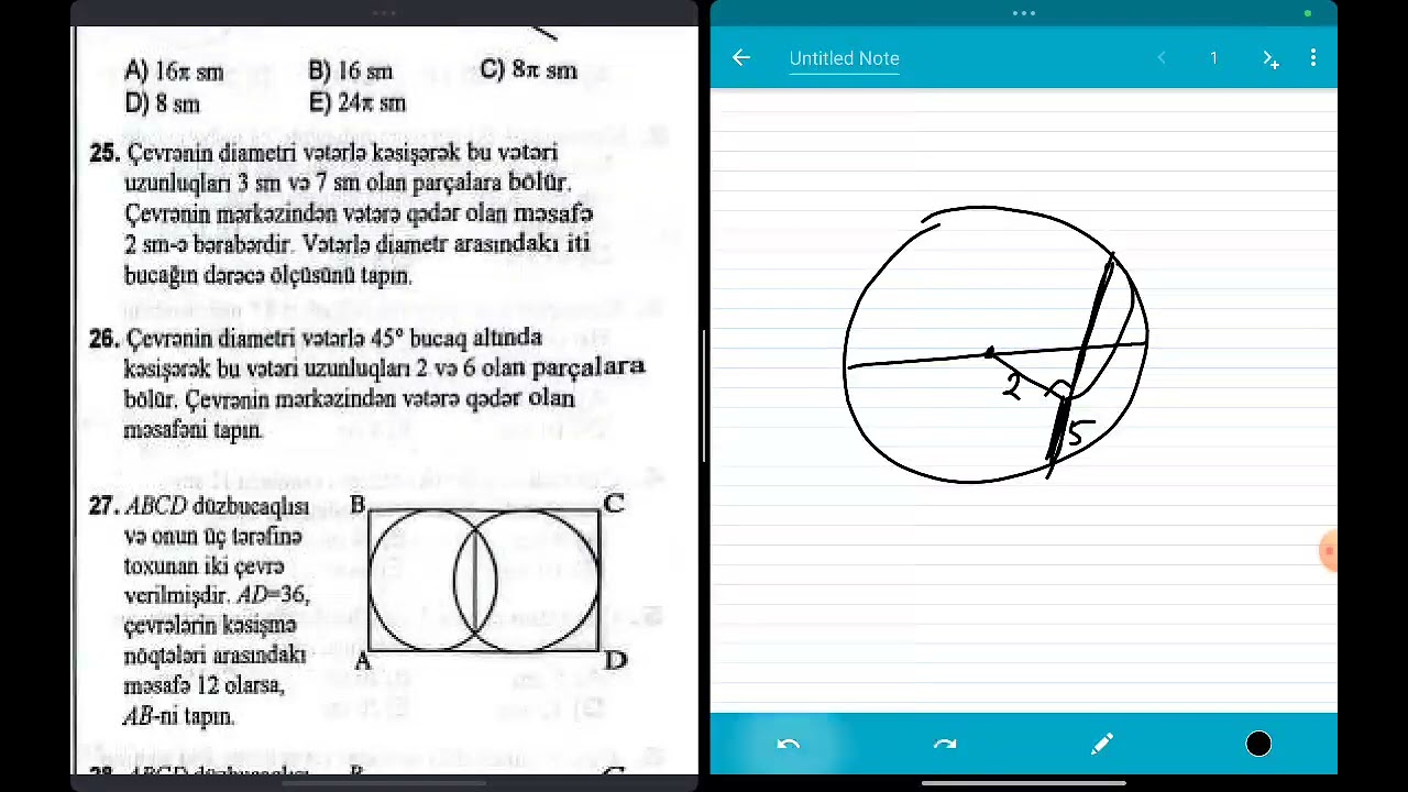2025 yeni toplu çevrə 1ci bölmə izahı 