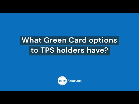 Video: Il tps può ottenere la carta verde?