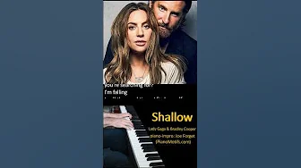 Shallow | Lady Gaga & Bradley Cooper | piano/voix thumbnail