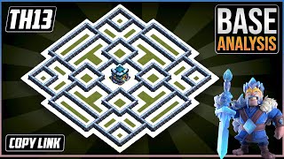 NEW ULTIMATE TH13 HYBRID/TROPHY Base 2023 | Town Hall 13 (TH13) Hybrid Base Design - Clash of Clans screenshot 3