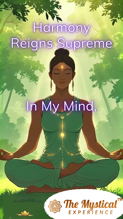 Harmony Reigns Supreme #dailyaffırmations #positiveaffirmation #spiritualaffirmation