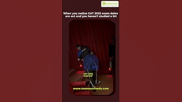 CAT Aspirant after CAT 2025 Exam Dates Are Out! #meme #saiyaara