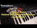 I found some Roland D50 linear synthesizer soundcards!