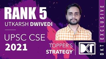 Rank 5 CSE 2021 | Utkarsh Dwivedi