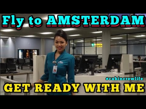 PRAMUGARI GARUDA INDONESIA TERBANG KE BELANDA | GET READY WITH ME GARUDA INDONESIA CABIN CREW