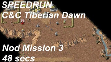 SPEEDRUN: C&C Tiberian Dawn - Nod mission 3 (Option B)