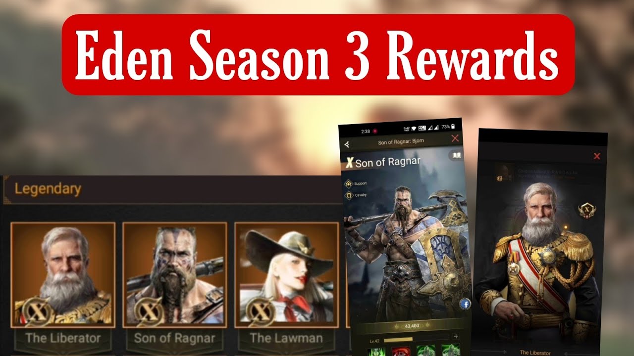 Eden Season 3 Rewards | Best Luck I Ever Had | MB ROE