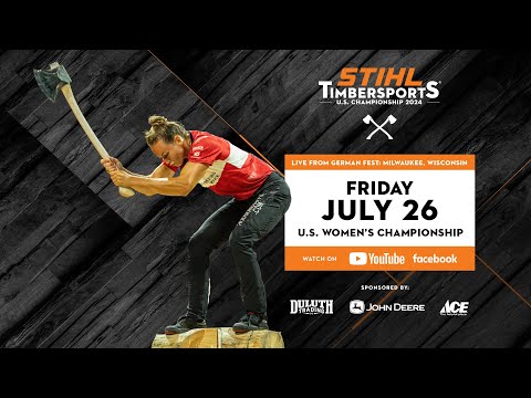 STIHL TIMBERSPORTS® U.S. Women's Championship 2024 - Livestream