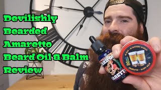 DEVILISHLY BEARDED // AMARETTO BEARD OIL & BALM REVIEW