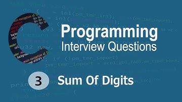 C Interview Questions tutorial #3 - Sum of Digit || Codenemy