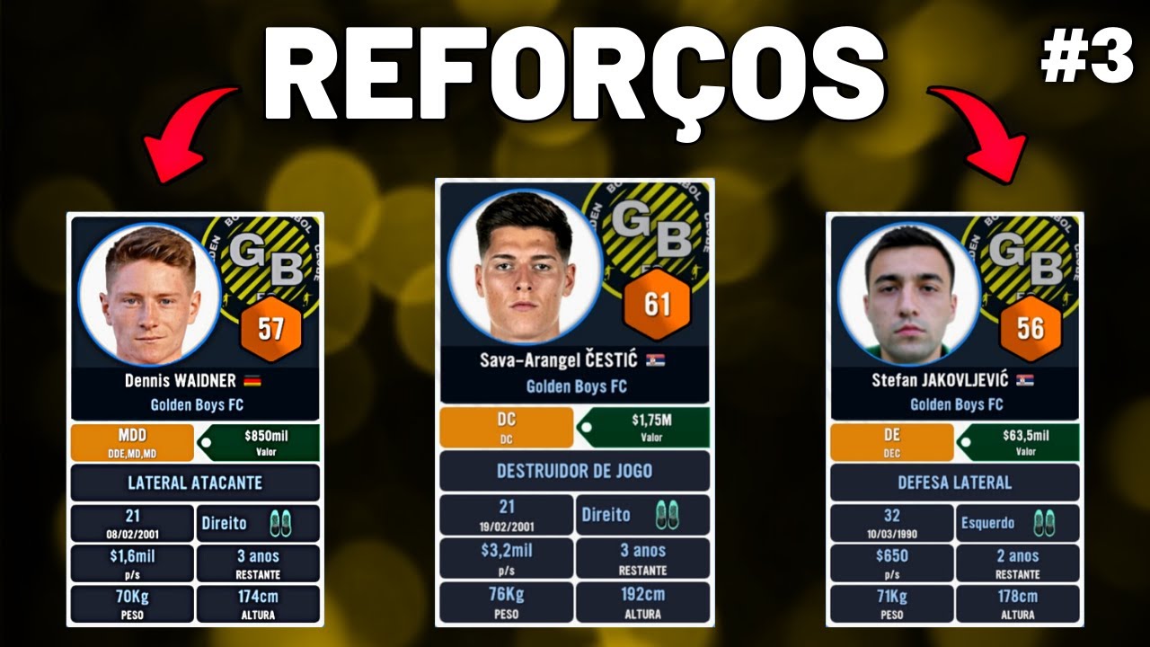 MAIORES PROMESSAS da AMÉRICA DO SUL para seu MODO CARREIRA no SOCCER  MANAGER 2023 💥 