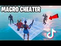 1v1ing a MACRO CHEATER For His TikTok Clan (Making Him Float)