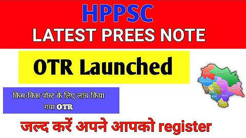 HPPSC SHIMLA LATEST ADVERTISEMENT RELATED NOTIFICATION 2023