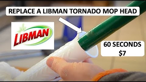 How to Replace a Libman Tornado Mop Head in 60 Seconds