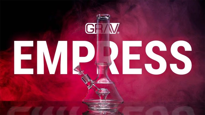 Discover Elegance: GRAV Smoke Empress Water Pipe - Regal Design and  Superior Filtration