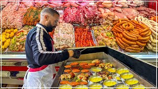 برجر فريد! برجر دجاج مغربي وستيك تشيز برجر - طعام الشارع المغربي