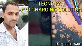 Tecno kc1 ato charging solution | tecno kc1 charging problem solution