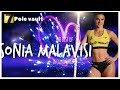 The best of Sonia Malavisi in 3 minutes, beautiful top athlete, pole vaulter, internet influencer