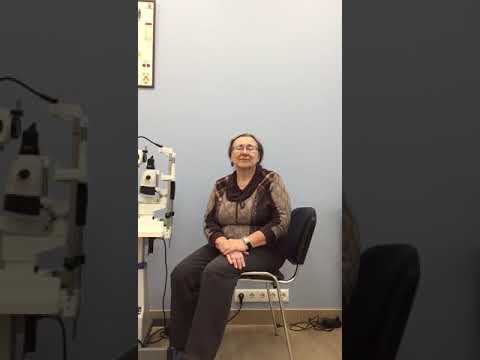 Отзыв пациентки. Катаракта при близорукости. Офтальмолог. Юрий Александрович Гусев. Москва
