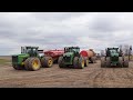 Injecting Manure with an injector from Ortel Supply