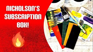Nicholson’s Peerless Transparent Watercolor subscription box!