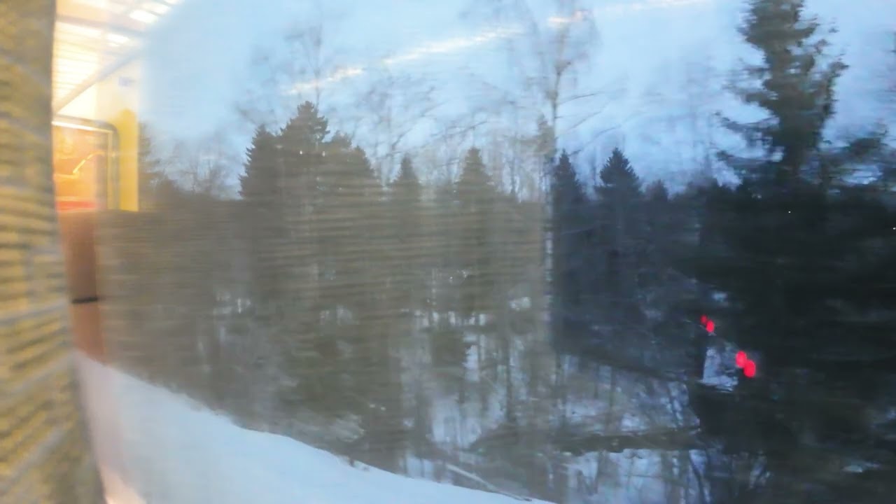 🚆 Scenic Train Ride from Lahti to Tampere, Finland | 4K Railway Journey with Relaxing Music 🎶