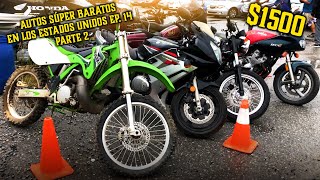 Subasta de motos y carros mas baratos en la costa este del EEUU Ep. 14 (Parte 2)