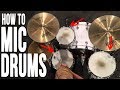 How To Mic a Drum Kit For Live Sound