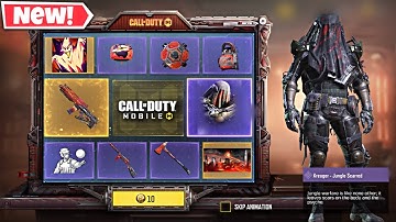 Thermal Core Draw Codmobile | Kreuger - Jungle Scarred | M4 - Thermal Shroud | Lucky 3 Spins #codm