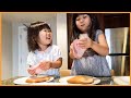 ぽるぽるパパと娘の「朝食づくり」