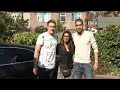 Chris Smalling and Phil Jones visit Francis House
