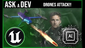 Pets: --    Behavior Tree & AI #2  Drone Attack    ---|  Unreal Engine Tutorial