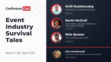 Event Industry Survival Tales with Kevin McGrail & Rich Bowen, ASF (s2e3)