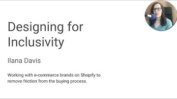 Designing for Inclusivity - Hotjar lightning talk
