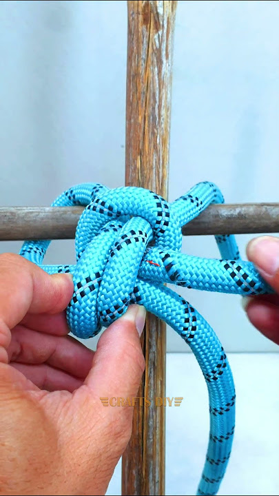 How to tie knots rope DIY at Home, #knotrope #shoelace #viral #handmade #satisfying #craftsdiy