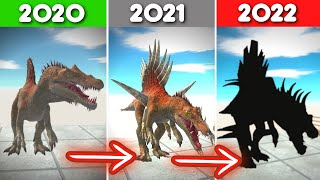 Spinosaurus Evolution in ARBS - 2020 - 2022 | Animal Revolt Battle Simulator