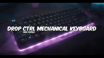 Drop CTRL Mechanical Keyboard (Beginner Level Modding) | Tikboii Tries - Pilot Episode