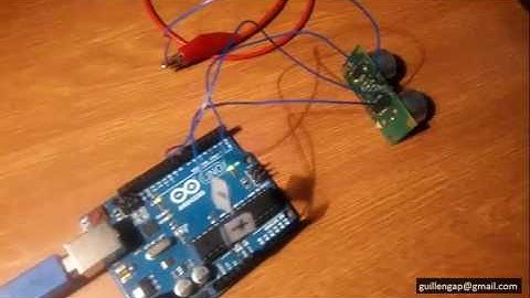 Arduino UNO – Ultrasonic Sensor SRF05