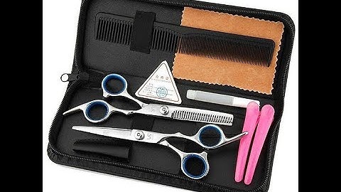 Bộ Kéo Cắt Tỉa Tóc- Kéo Cắt Tỉa Tóc 8 in 1 Cao Cấp Chuyên Nghiệp