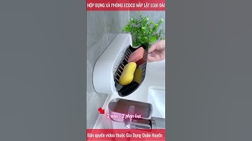 HỘP ĐỰNG XÀ PHÒNG ECOCO NẮP LẬT LOẠI DÀI