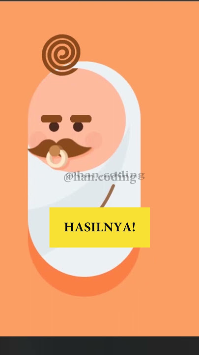 Animasi grumpy old baby dengan HTML | CSS #shorts #coding #codingtutorials #html #htmltutorial #css