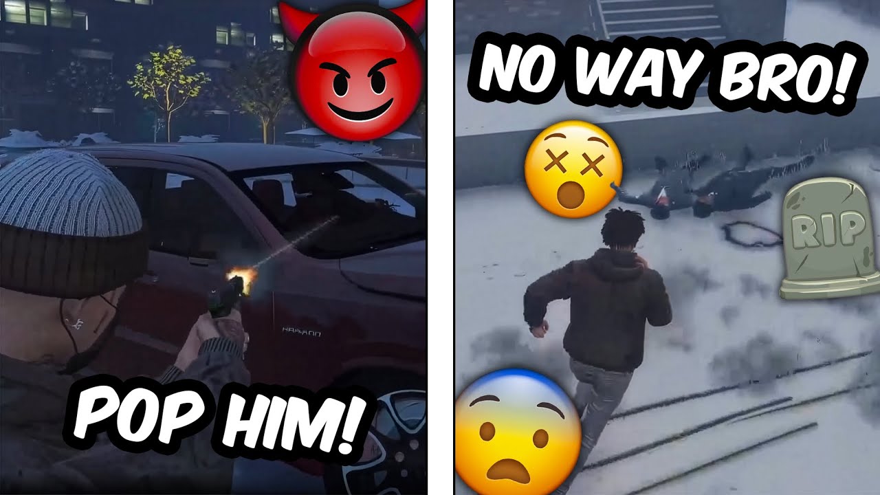 Zay K*lls An Opp Lacking + Getting Slid On And Losing 3 Of His Mans 🤦‍♂️💥🔫 l GTA RP - Windy City RP