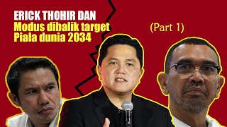 Strategi Erick Thohir dibalik target piala dunia 2034