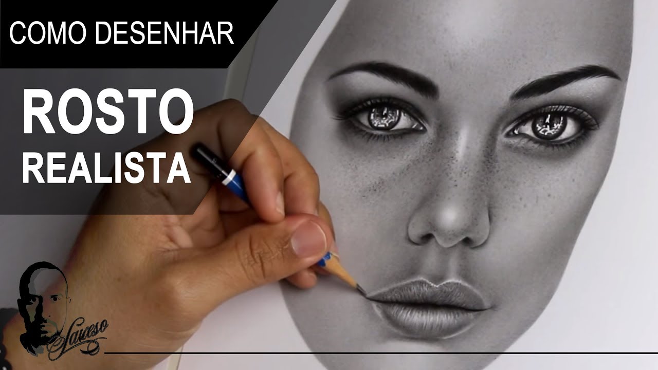 Como Desenhar Boca Feminina [VÍDEO + TUTORIAL] - Desenhos Realistas