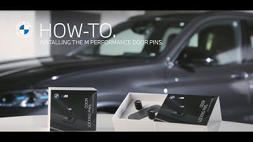 How to Install M Performance Door Pins | BMW How-To