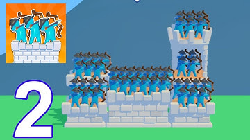 🏹 Archery Bastions 🎯 - Gameplay Walkthrough - Part 2 (Android,ios)