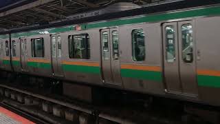 E231系1000番台宮ヤマU512編成横浜駅発車