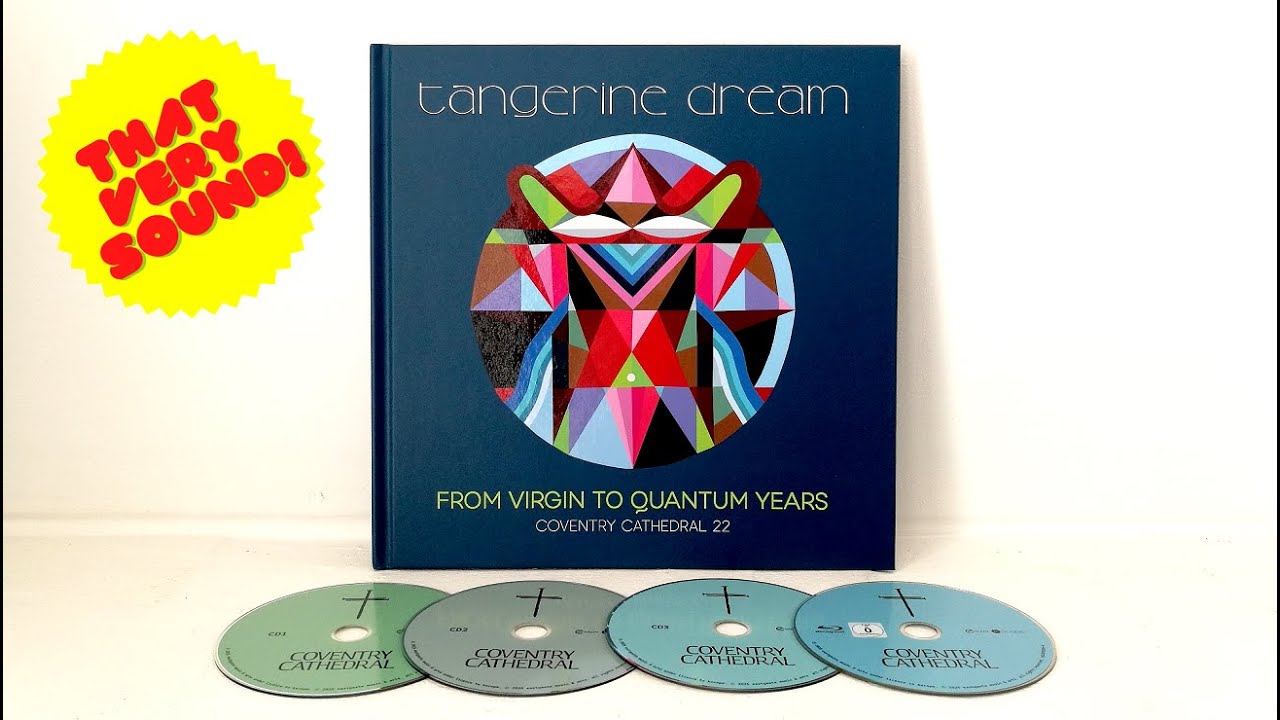 Tangerine Dream - From Virgin To Quantum Years: Coventry Cathedral 22 Boxset/Earbook 2025 Unboxing
